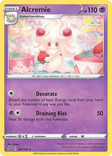 Image for Alcremie (087/192) (SWSH02)