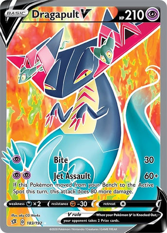 Image for Dragapult V (Full Art) (183/192) [SWSH02: Rebel Clash]