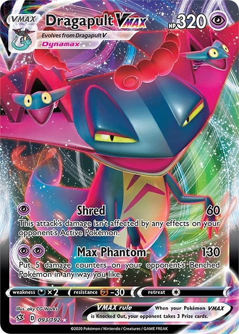 Image for Dragapult VMAX (093/192) [SWSH02: Rebel Clash]