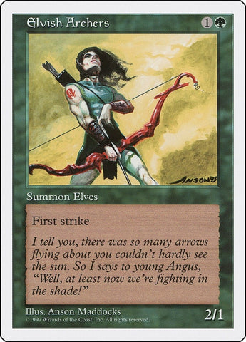 Image for Elvish Archers [Fifth Edition]