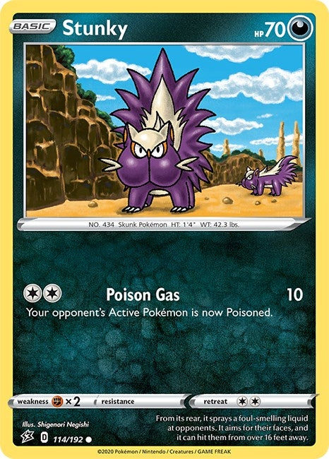 Image for Stunky (114/192) - Pokemon