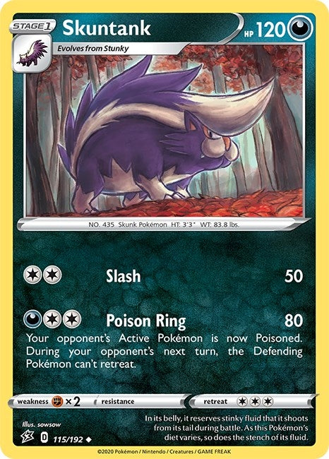 Image for Skuntank (115/192) (SWSH02)