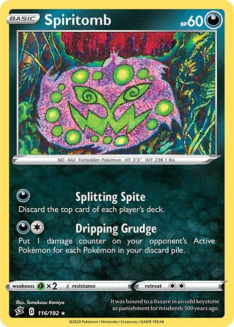 Image for Spiritomb (116/192) - Pokemon