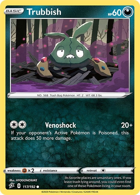 Image for Trubbish (117/192) - Pokemon