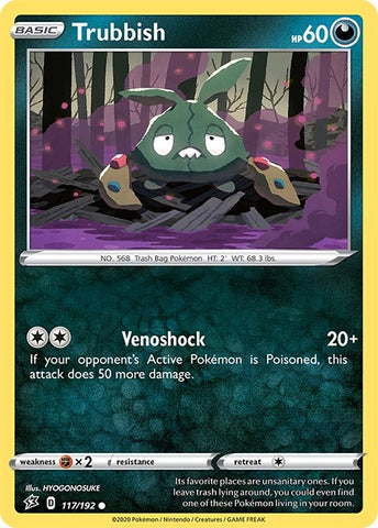 Image for Trubbish (117/192) - Pokemon