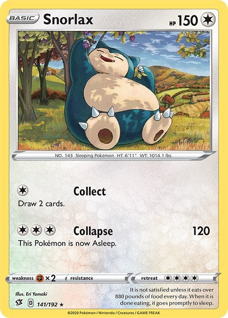 Image for Snorlax (141/192) (SWSH02)