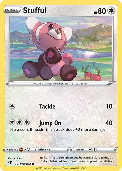 Image for Stufful (149/192) - Pokemon