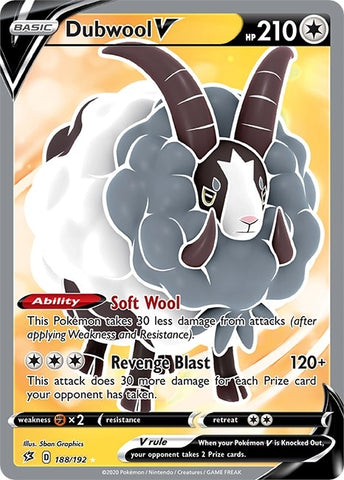 Image for Dubwool V (Full Art) (188/192) (SWSH02)