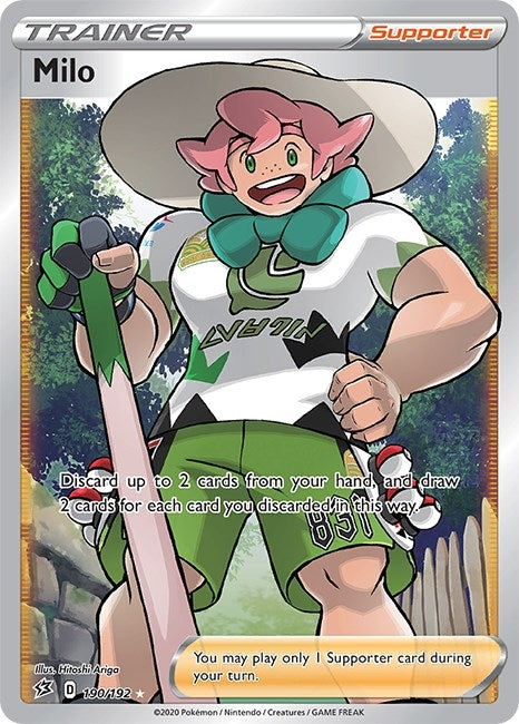Image for Milo (Full Art) (190/192) (SWSH02)