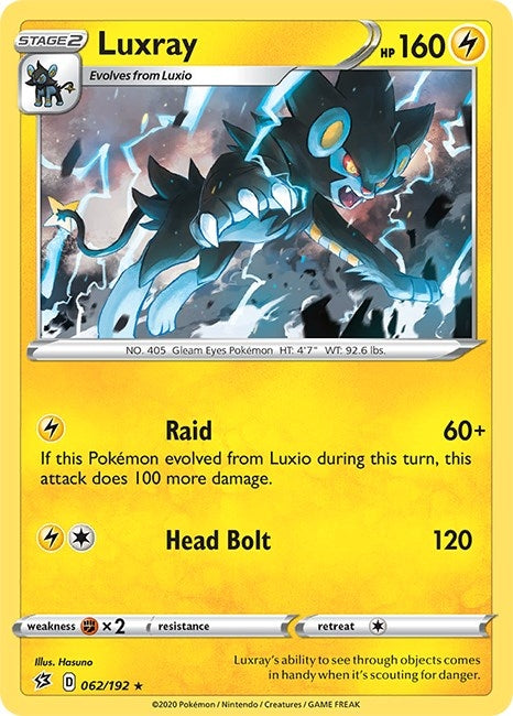 Image for Luxray (062/192) [Deck Exclusives]