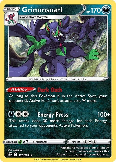 Image for Grimmsnarl (125/192) [Deck Exclusives]