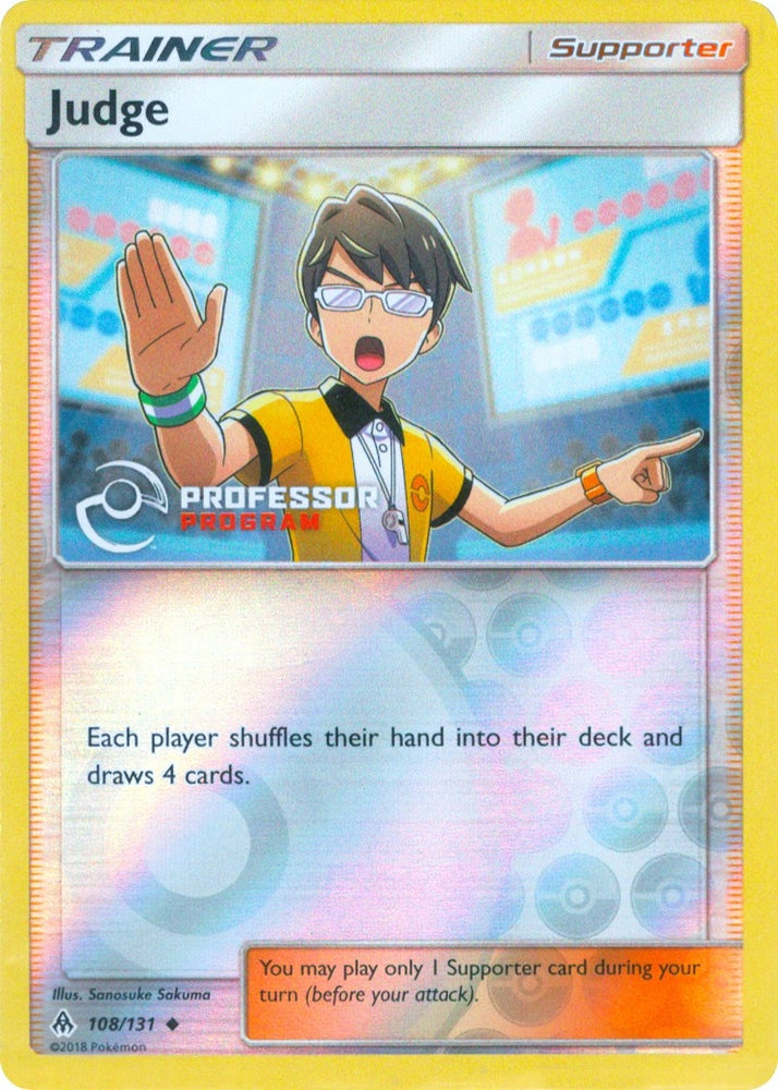 Image for Judge (2019) (108/131) [Professor Program Promos]