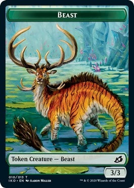 Image for Beast Token (10) [Ikoria: Lair of Behemoths]