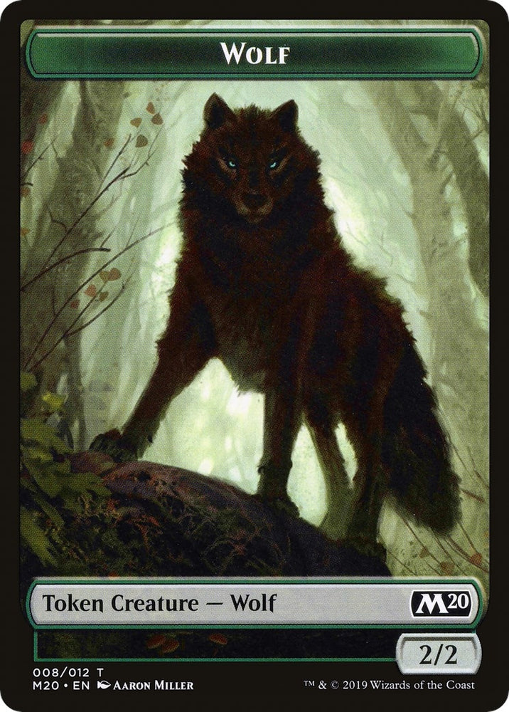 Image for Wolf Double-Sided Token (Challenger 2020) (8) [Unique and Miscellaneous Promos]