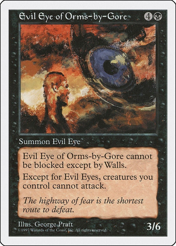 Image for Evil Eye of Orms-by-Gore [Fifth Edition]