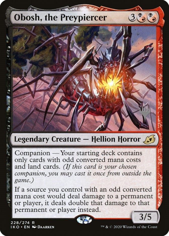Image for Obosh, the Preypiercer (228) [Promo Pack: Ikoria]