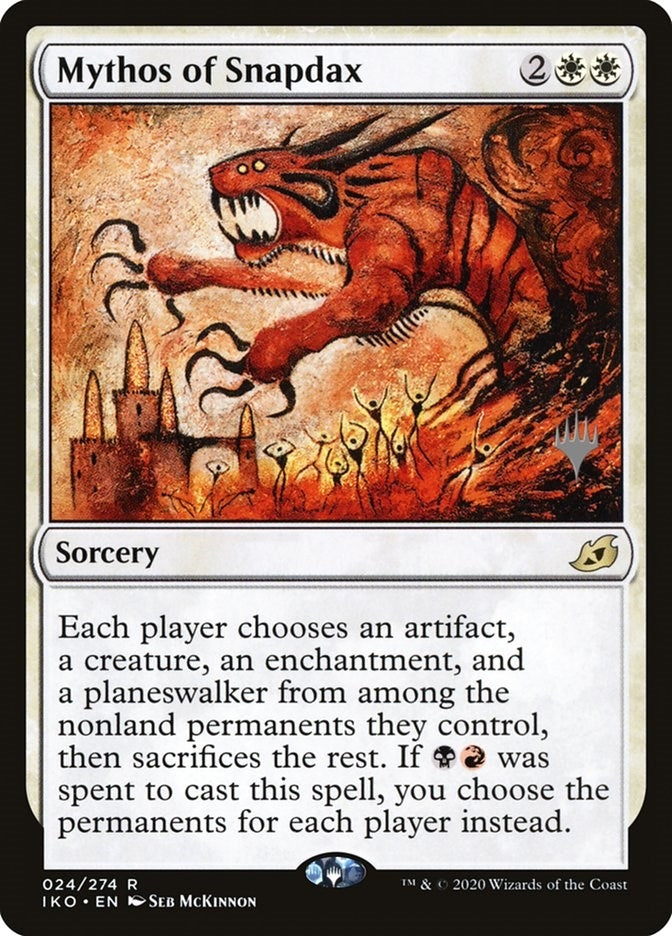 Image for Mythos of Snapdax (24) [Promo Pack: Ikoria]