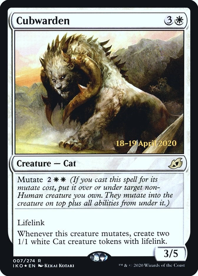 Image for Cubwarden (7) [Prerelease Cards]