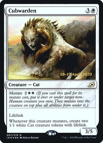 Image for Cubwarden (7) [Prerelease Cards]