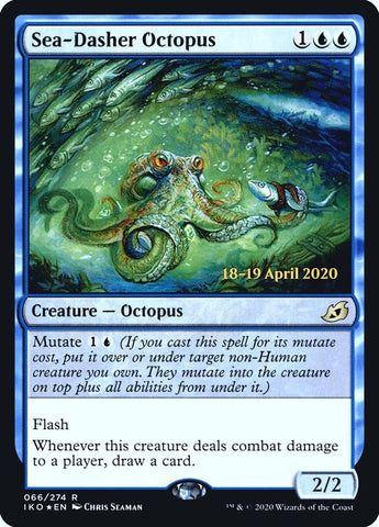Image for Sea-Dasher Octopus (66) [Prerelease Cards]
