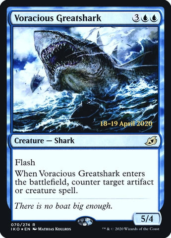 Image for Voracious Greatshark (70) [Prerelease Cards]