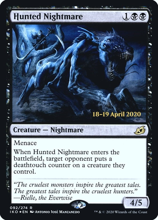 Image for Hunted Nightmare (92) [Prerelease Cards]