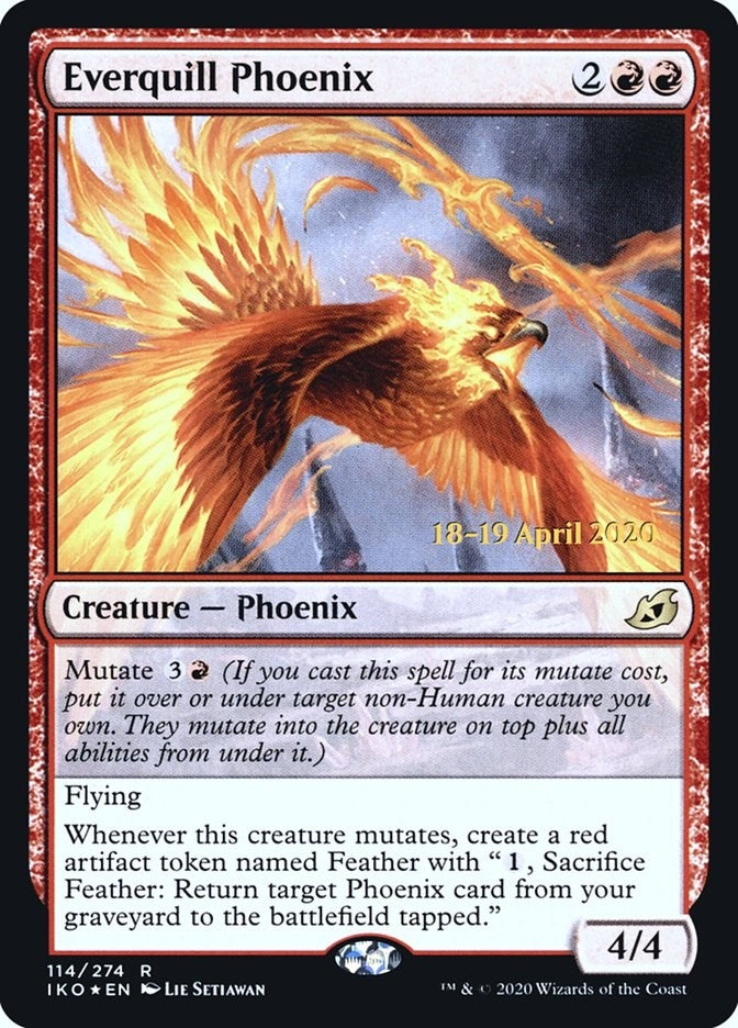 Image for Everquill Phoenix (114) [Prerelease Cards]