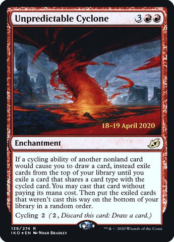 Image for Unpredictable Cyclone (139) [Prerelease Cards]