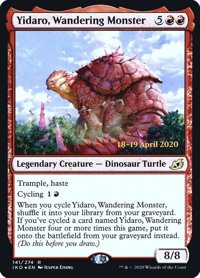 Image for Yidaro, Wandering Monster (141) [Prerelease Cards]