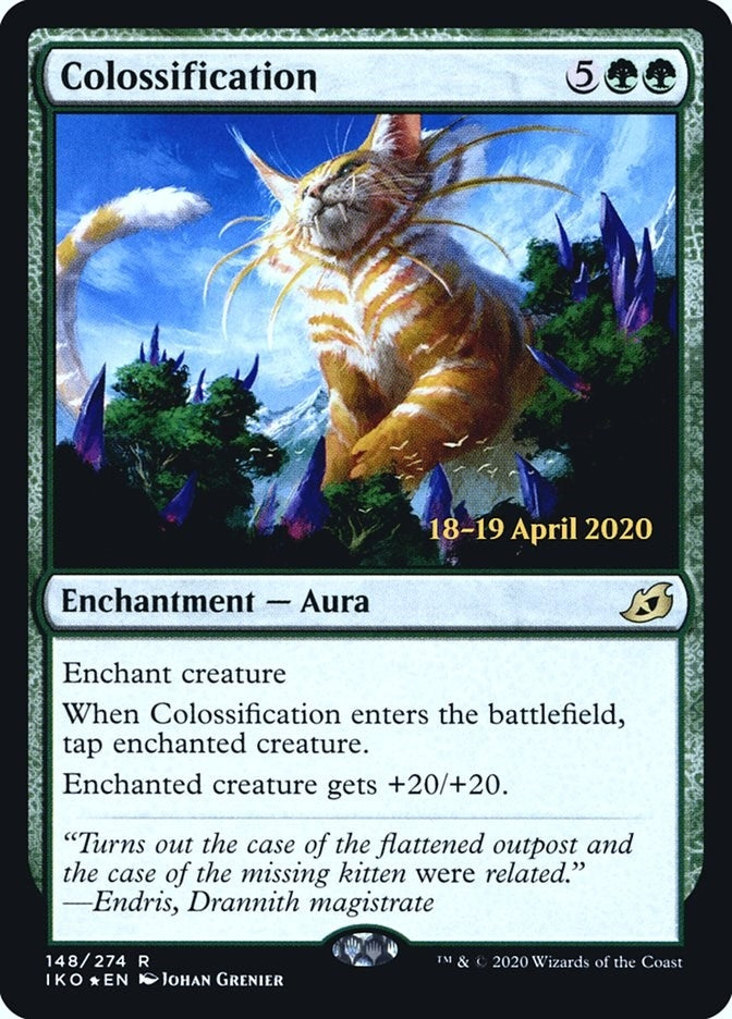 Image for Colossification (148) [Prerelease Cards]