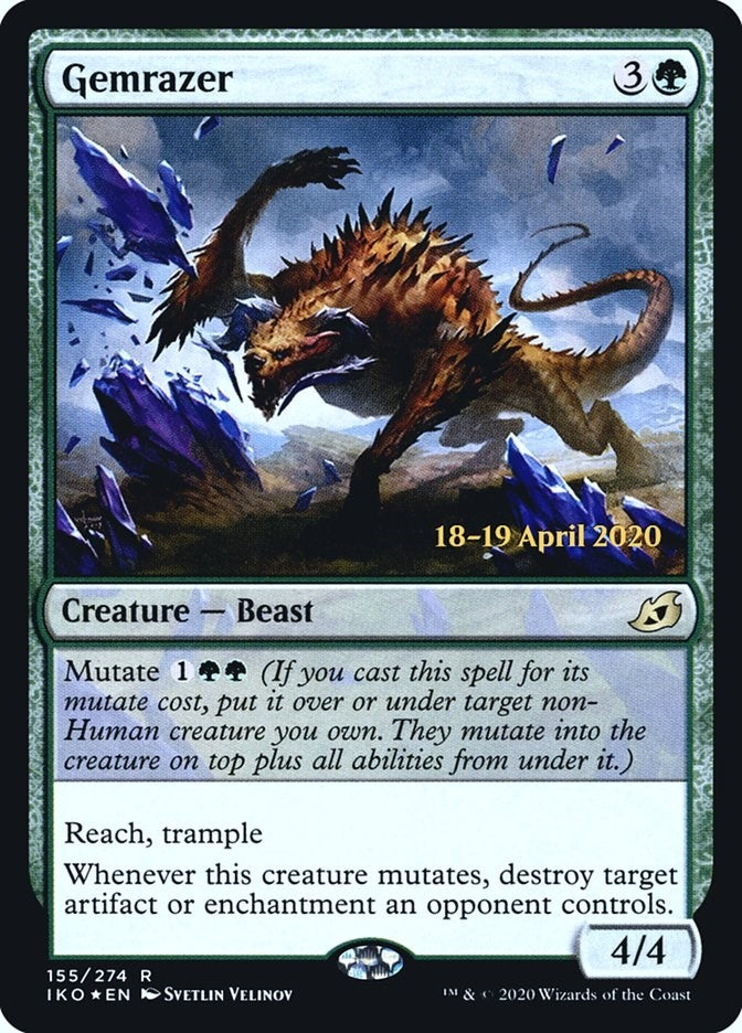 Image for Gemrazer (155) [Prerelease Cards]