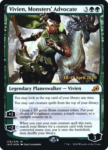 Image for Vivien, Monsters' Advocate (175) [Prerelease Cards]