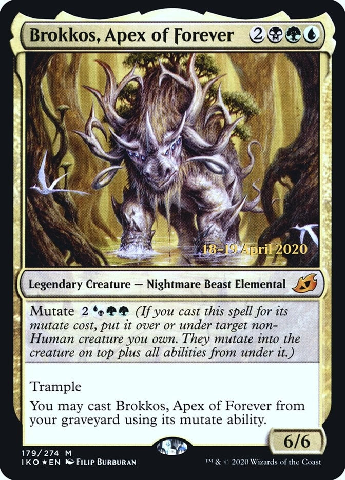 Image for Brokkos, Apex of Forever (179) [Prerelease Cards]