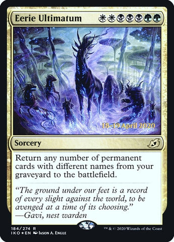 Image for Eerie Ultimatum (184) [Prerelease Cards]