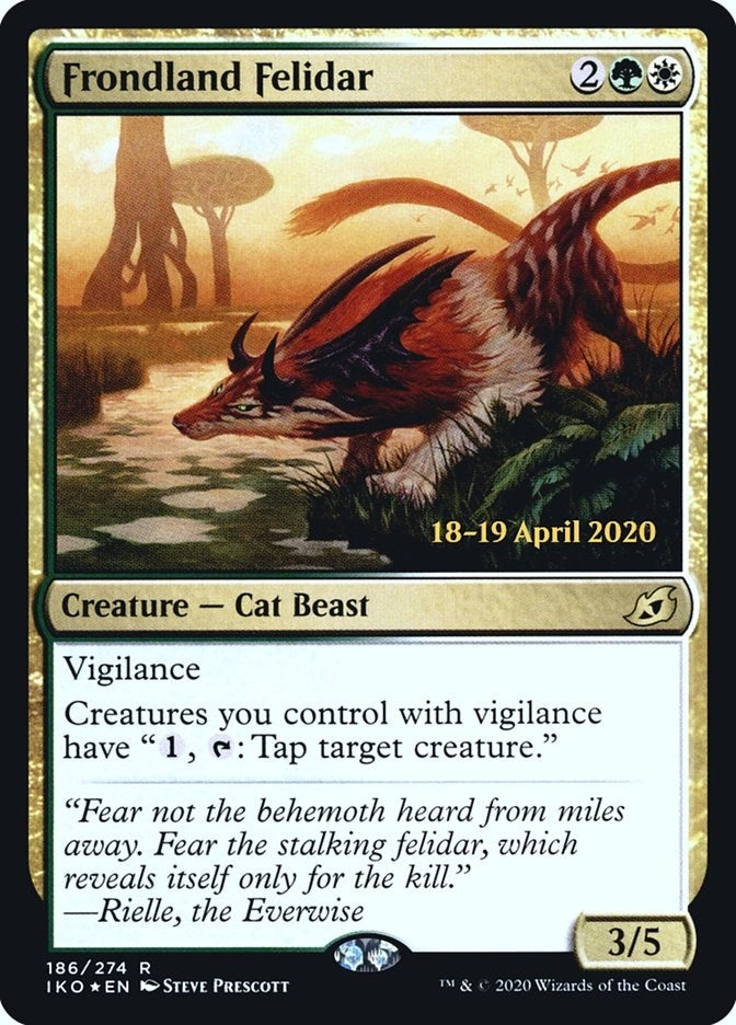Image for Frondland Felidar (186) [Prerelease Cards]