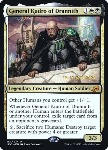 Image for General Kudro of Drannith (187) [Prerelease Cards]