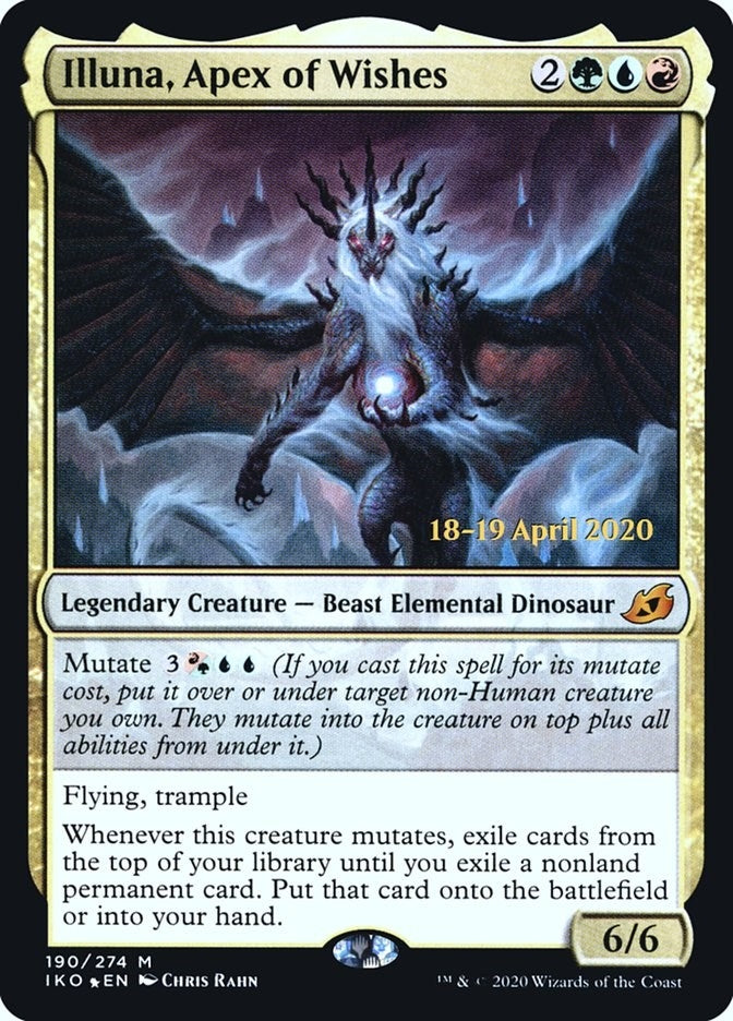 Image for Illuna, Apex of Wishes (190) [Prerelease Cards]