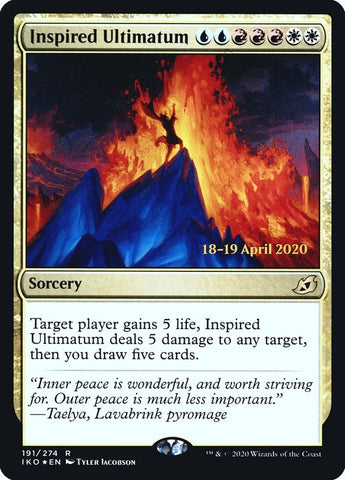 Image for Inspired Ultimatum (191) [Prerelease Cards]