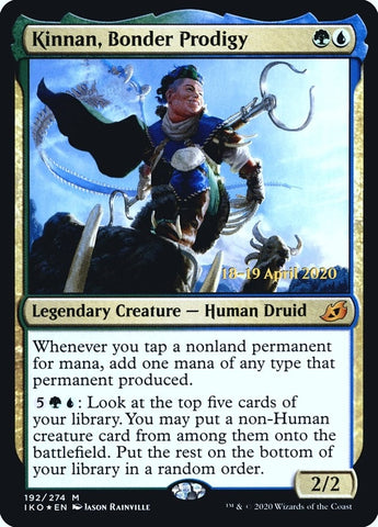 Image for Kinnan, Bonder Prodigy (192) [Prerelease Cards]