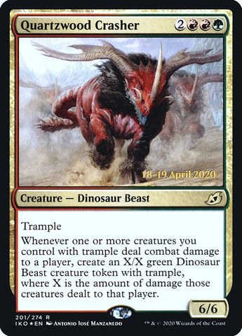 Image for Quartzwood Crasher (201) [Prerelease Cards]