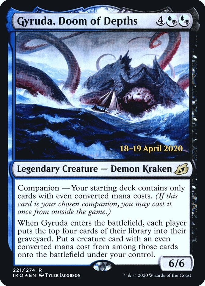 Image for Gyruda, Doom of Depths (221) [Prerelease Cards]