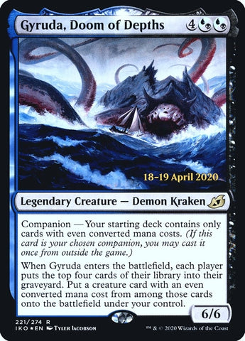 Image for Gyruda, Doom of Depths (221) [Prerelease Cards]
