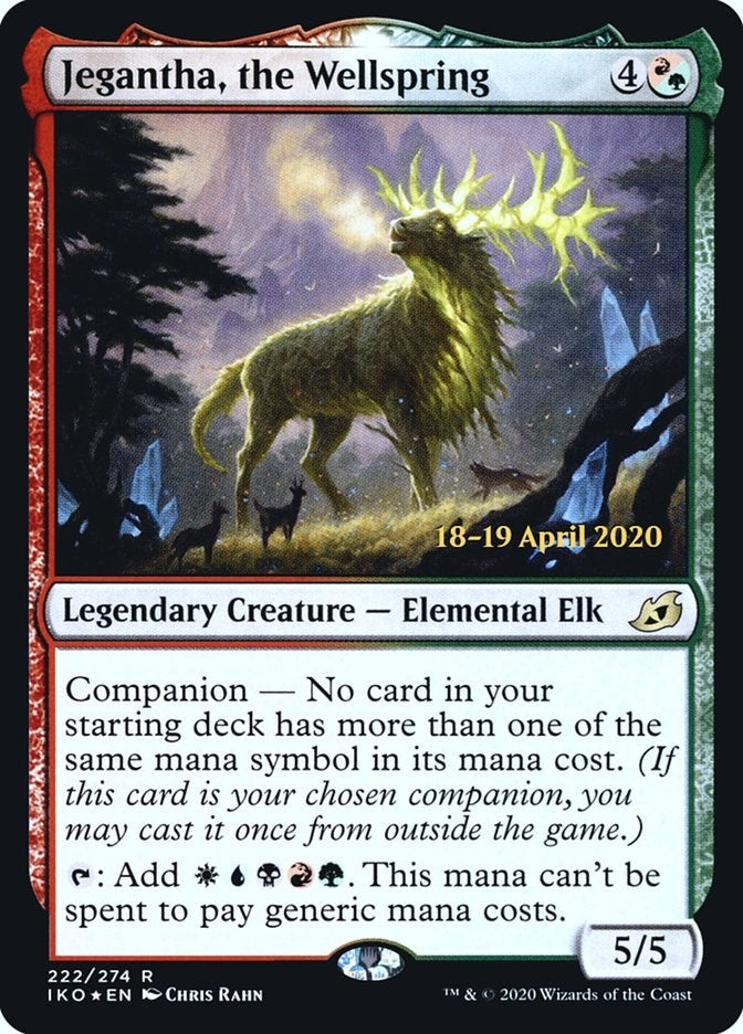 Image for Jegantha, the Wellspring (222) [Prerelease Cards]