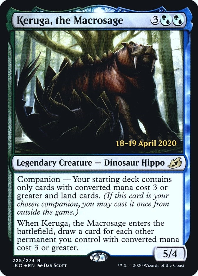 Image for Keruga, the Macrosage (225) [Prerelease Cards]