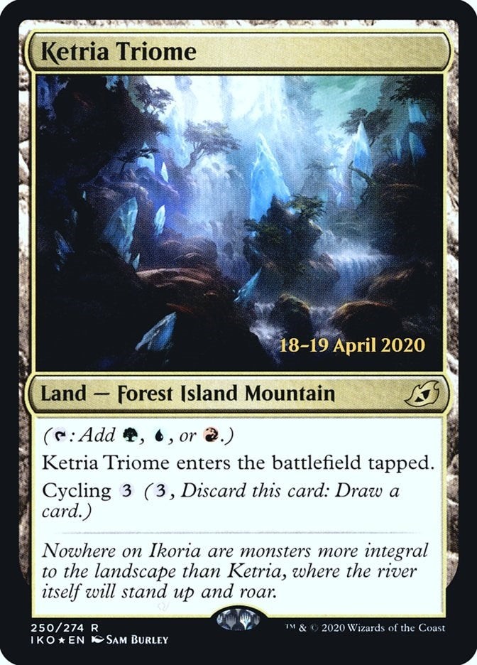 Image for Ketria Triome (250) [Prerelease Cards]