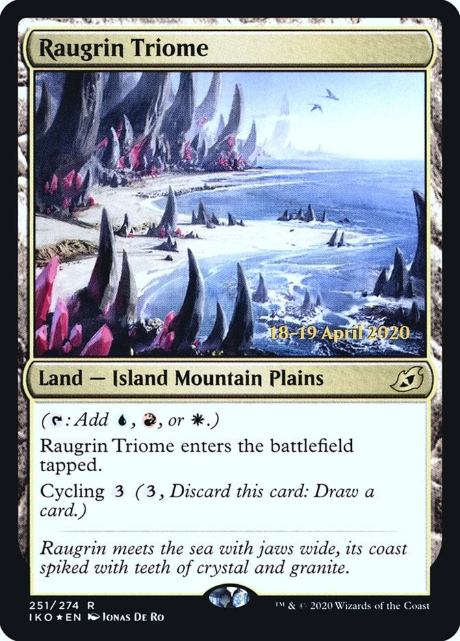 Image for Raugrin Triome (251) [Prerelease Cards]
