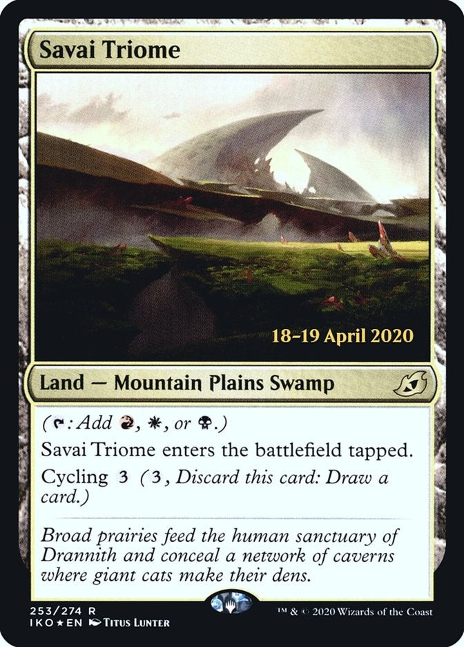 Image for Savai Triome (253) - Magic: The Gathering