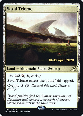 Image for Savai Triome (253) [Prerelease Cards]