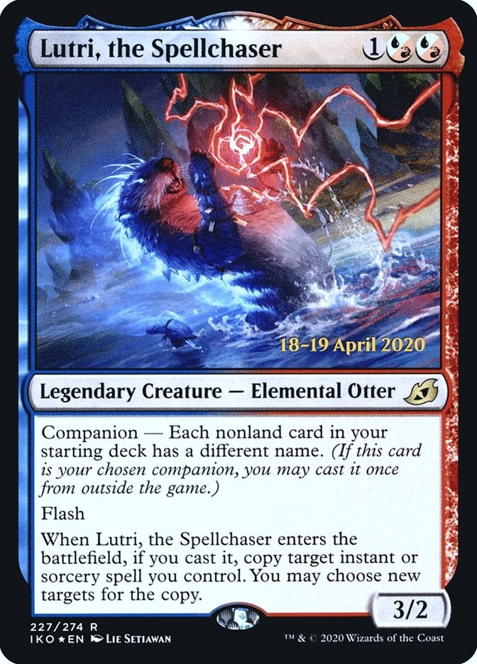 Image for Lutri, the Spellchaser (227) [Prerelease Cards]