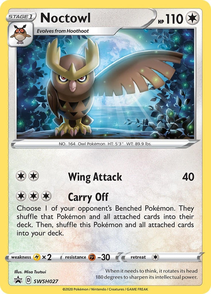 Image for Noctowl - SWSH027 (SWSH027) [SWSH: Sword & Shield Promo Cards]